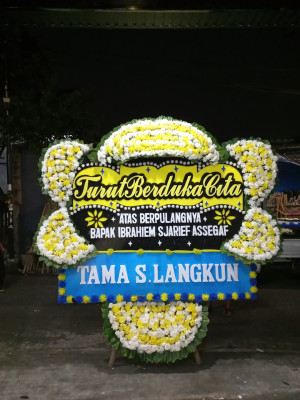 Papan Bunga Duka di Rimbo Bujang