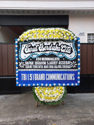 Papan Bunga Duka di Rimbo Bujang